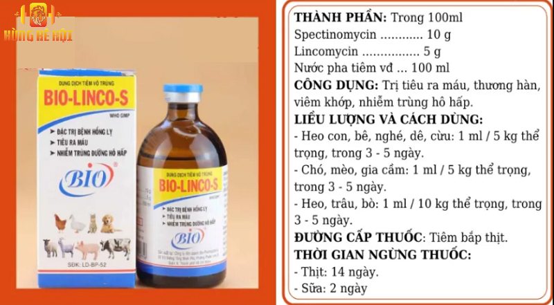 Bio Linco S giá bao nhiêu? Cách sử dụng hiệu quả cho gà